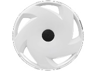 Колпак колеса задний R-22.5 белый (вентилятор) (0041/З-22,5Б)